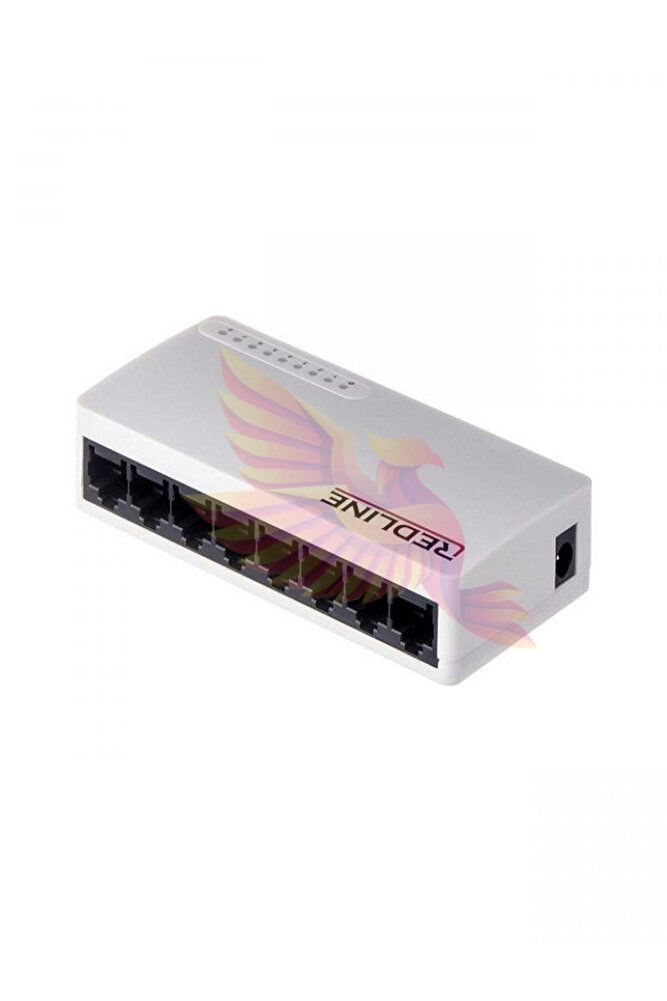 Redline Desktop Switch Rl-S1008m 8-Port 10/100Mbps