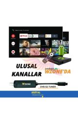 Wzone 4k Android Kutu Için Tuner Uydu Alıcısı