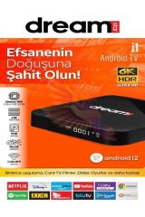 Dreamstar İ1 Android Tv Box 2gb Ram 16GB Hafıza Android 12