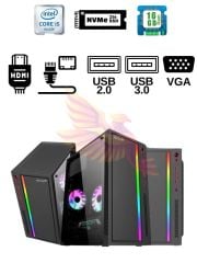U-TECH INTEL I5-3470-16GB-256GB SSD MASAÜSTÜ PC-MİNİ RGB KASA