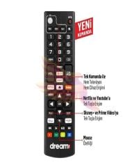 DREAMSTAR İ1-İ3-W2 ORJİNAL YEDEK KUMANDA