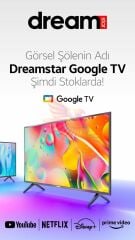 DREAMSTAR 82 Ekran Google Android TV